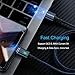 Magnetic Charging Cable MAGNITTO 3 in 1 - Magnetic Adapter - USB C Magnetic - Micro USB Magnetic Cable - USB Type C Power Cable - Compatible Quick Charge 3.0 Chargers Blue, The Newest Model 2018 GEN4