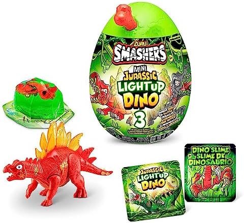 Bizak Dino Jurasicc Ovo Surpresa Médio com Luz (62367417)
