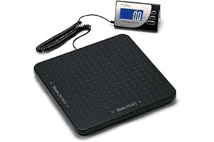 660 lb (300 kg) Digital Heavy Duty Postal Shipping Scale, Cast Aluminum Pan, Backlit LCD, Capacity: Max 300 kg (660 lb), Min 