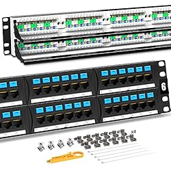 AMPCOM Supreme Series CAT6 48 Ports Patch