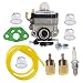 HIFROM Carburetor Carb Kit with Gasket Primer Blub Fuel Line Fuel Filter for Honda GX25 GX25N GX25NT Replaces 16100-Z0H-825 primary