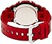 Casio G-Shock Tough Solar Red Plastic Resin Case and Bracelet Black Tone Digital Dial Tide Graph Moon Data