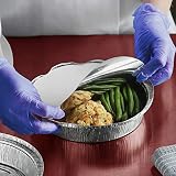 Caterserve Aluminium Containers 20pc 7in Foil Dishes with Paper Lids view 4