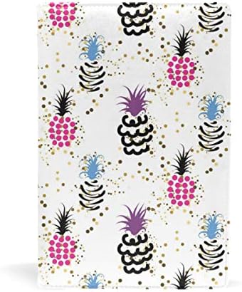 Pineapple Christmas Tree Book Covers School Book Protector Protect Against Wear 8.7×5.8in