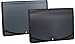 2 Pack - DecoBros Poly Expanding File Folder 13 Pockets, Letter Size, Black/Gray