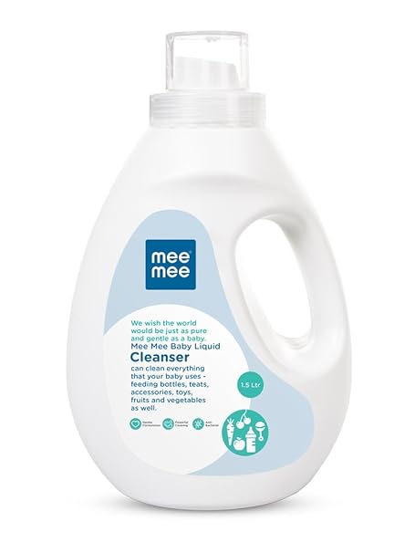 Mee Mee Anti-Bacterial Baby Liquid Cleanser (1.5 L - Bottle)