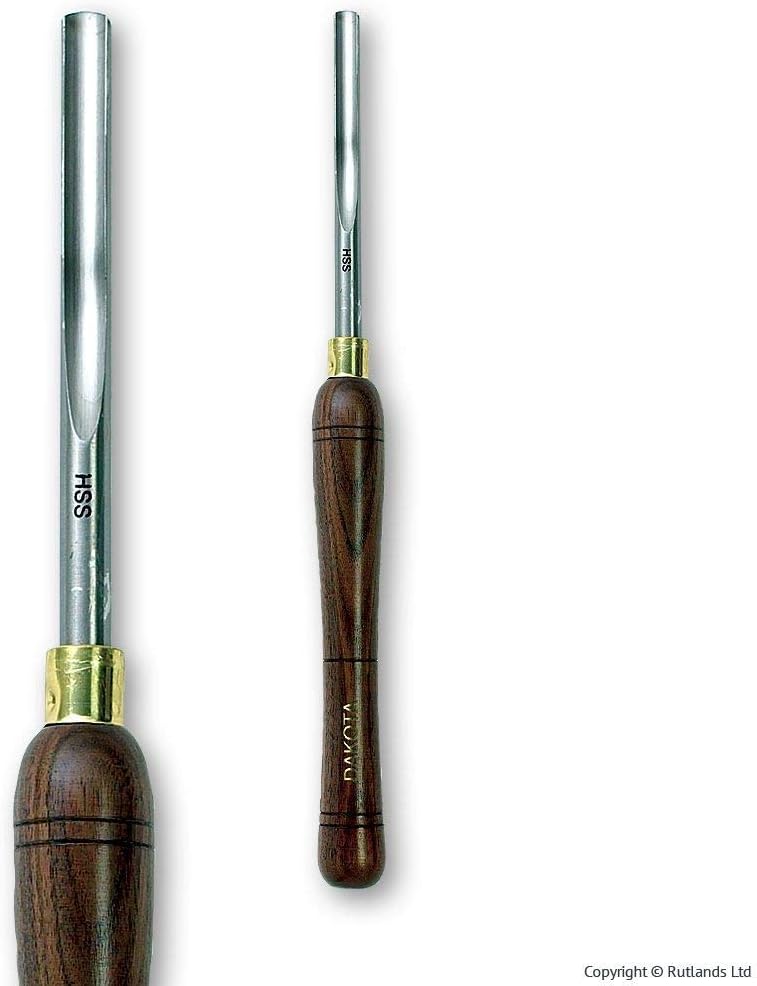 HSS Woodturning Spindle Gouge - 1/2"