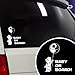 Darth vader baby on board star wars Sticker Decal For laptop Car Windows Room (5.5