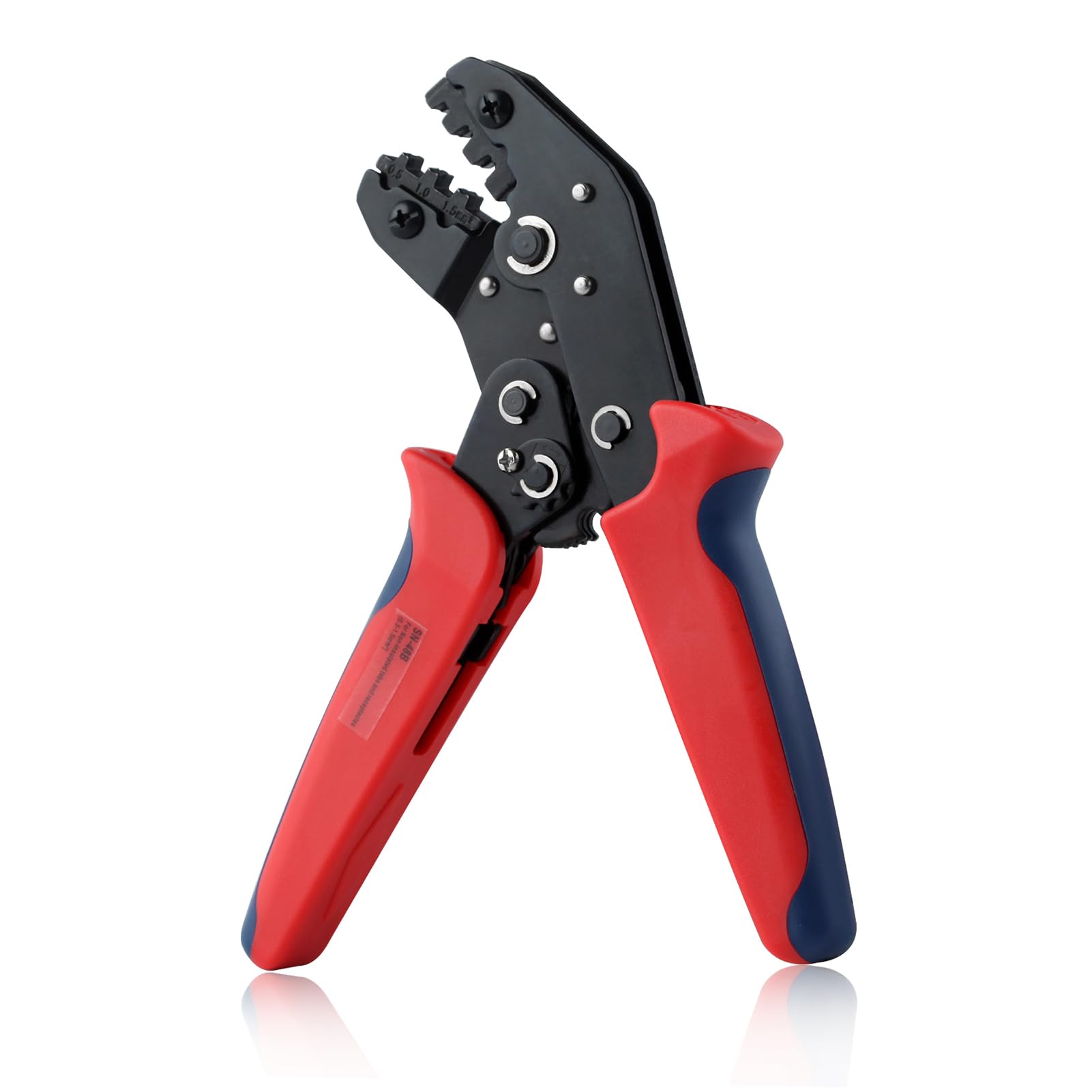 GOLD DEER Wire Crimper Tool Insulated Wire Terminals Connectors Ratcheting Crimper Tool Crimping Pliers Wire Terminal Crimper Electrical Crimping Tool Wire Connectors Crimp for 10 to 22 AWG Wire