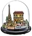 DIY Mini Glassball Wooden Dollhouse Miniature Kit with LED Idea Gift Travel world Series--Romantic Paris