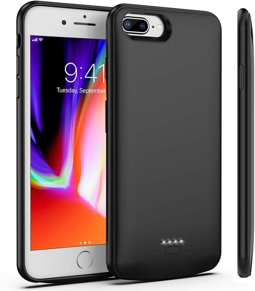 Battery Case For iPhone 7 Plus / 8 Plus Yicente 5500mAh Charging Case Portable External Battery Charger Case Rechargeable Backup Extended Battery Pack Power Bank Case For iPhone 7 Plus / 8 Plus
