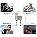 Flebi 3 Feet（5 Pack）Nylon Braided Lightning to USB Syncing and Charging Cable Cord for iPhone