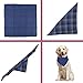 Chiachi Pet Dog Bandana Scarf Pack-SCENEREAL Triangle Bibs Reversible Plaid Printing Kerchief Set Accessories for Small to Large Dogs Cats Pets