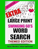 Extra Large Print Word Search Swinging 60's Edition