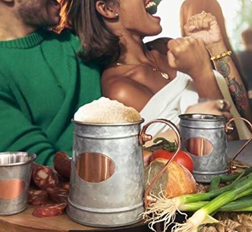 1 Galrose+TANKARDS+New+Galvanized+Stainless+Anniversary