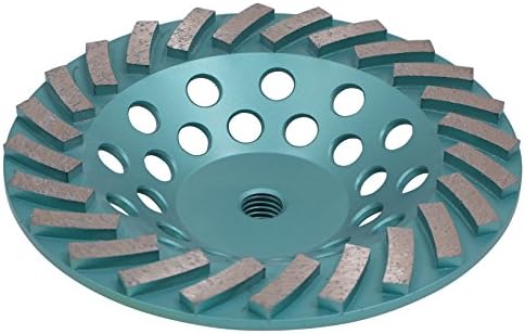 Falcon Diamond 7" Turbo Cup Wheel with 5/8-11 Thread - 24 Segments