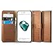 Spigen Wallet S iPhone 7 Case with Foldable Cover and Kickstand Feature for iPhone 7 2016 - Brown