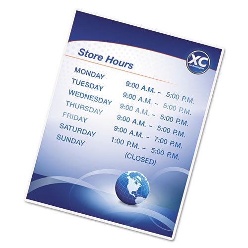 FEL52205 - Fellowes Self-Adhesive Pouches - Letter, 5 pack