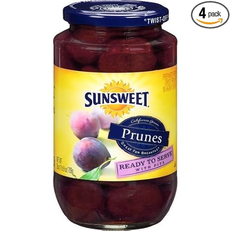 Sunsweet prunes California prunes, Water high fructose corn syrup. #2 (070450162511)