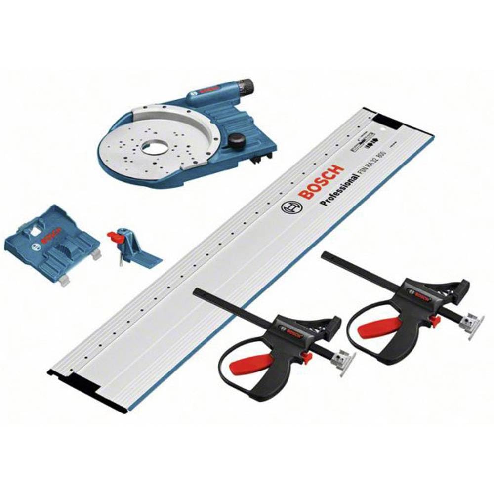 Bosch Professional FSN OFA 32 KIT 800 system accessory package (includes guide rail with hole pattern, guide rail adapter, 2 clamps, auxiliary adapter)