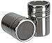 Lawei 4 Packs Stainless Steel Powder Shaker with 32 Decorating Stencils - Coffee Cocoa Cinnamon Dredges with Fine-Mesh Lid Cooking Tools