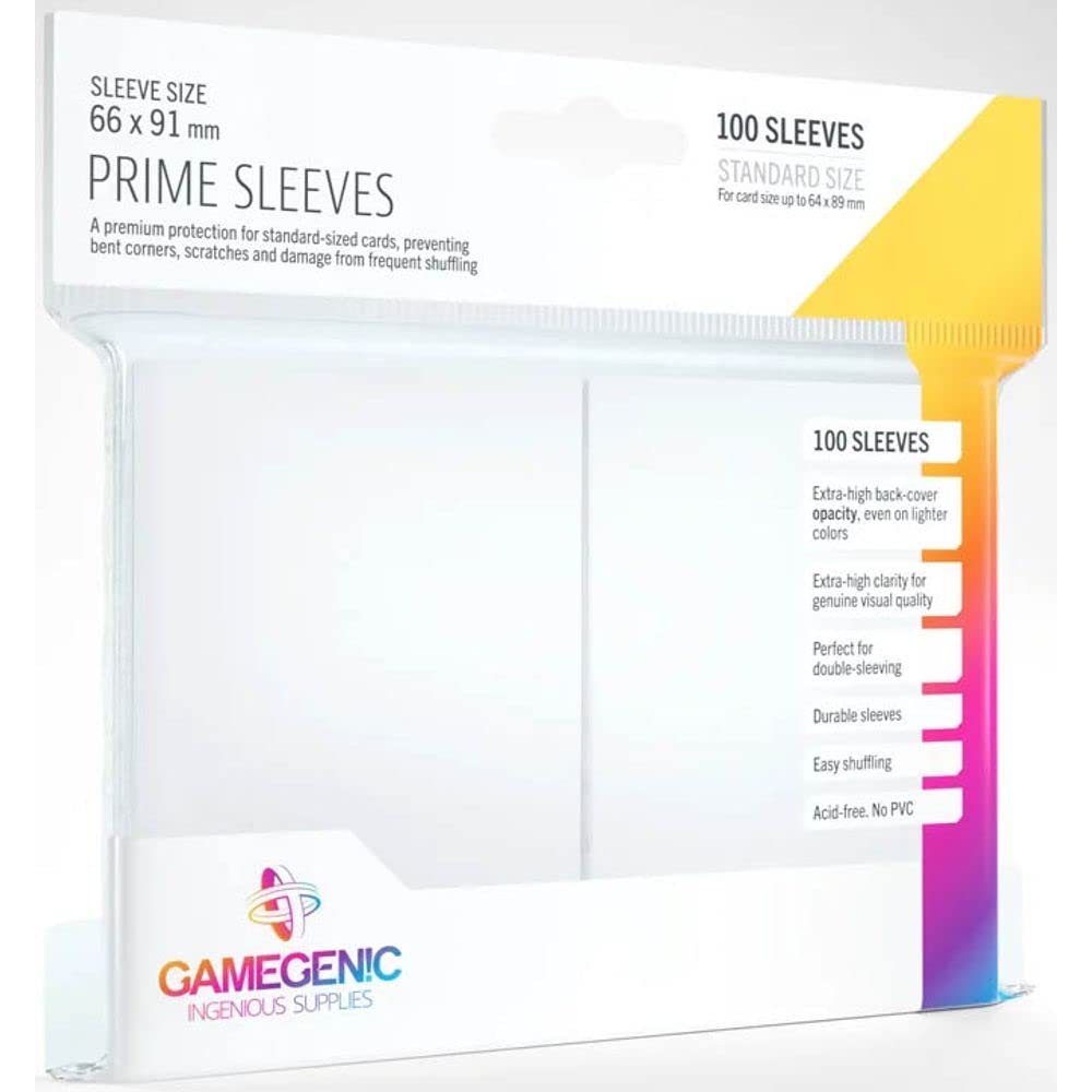 Gamegenic Prime Sleeves (100-Pack)
