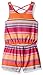 The Children's Place Big Girls' Everyday Striped Romper