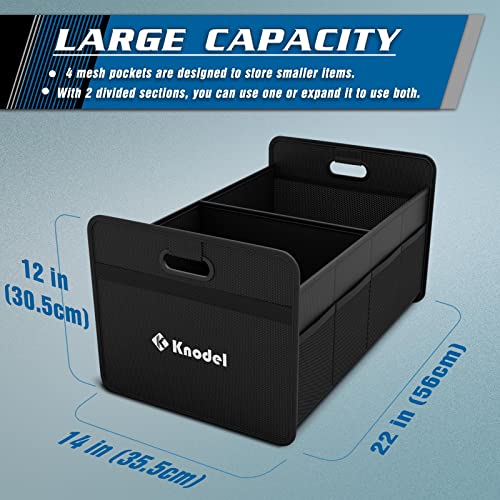 Aazon.co: K KNODEL Car Trunk Organizer, Foldable Organizer For Car