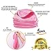 Wow Towels 5-Pack Makeup Remover Cloths, Lift Away Makeup and Dirt With Ease, Ultra Soft for Squeaky Clean and Tight Pores (Pink)