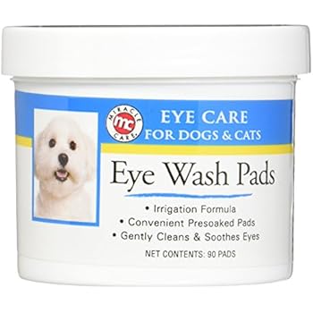 Miracle Care by MiracleCorp/Gimborn Eye Clear Sterile Eye Wash Pads, 90-Count