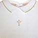 Baby Christening Longall with Hat - Cross Detail