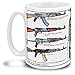 AK-47 Assault Rifle 15 Ounce Coffee Mug