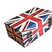 Retro Style Suitcase Boxes British Union Jack Box Wooden Storage Box European Style
