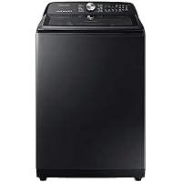 Samsung WA50R5400AV 5.0 cu. ft. Black Stainless Top Load Washer with Super Speed WA50R5400AV/US