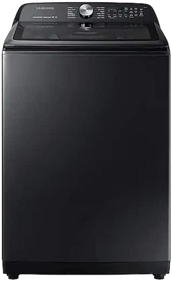 Amazon.com: Samsung WA50R5400AV 5.0 cu. ft. Black Stainless Top Load