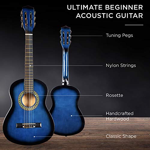 Best Choice Products Beginner Acoustic Guitar Starter Kit W/Gig Bag