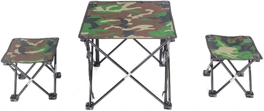 camping stool table