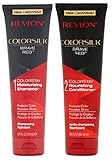 Revlon Colorsilk Colorstay Moisturizing Shampoo & Conditioner Set, Brave Red, 8.45 Oz Each ...