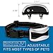 A+ TRAINERROOPZ Dog Training Collar with Remote, Rechargeable and Waterproof Dog Shock Collar with Remote Adjustable Vibration and Shock,Electric Dog Collar for Small, Medium and Large Dogs