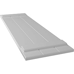 Ekena Millwork 16 1/8"W x 70"H True Fit PVC Three