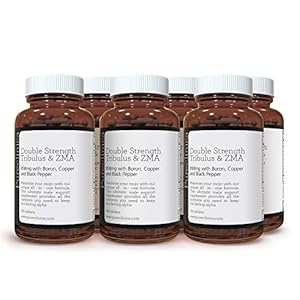 Double-Strength-Tribulus-and-ZMA-958mg--40-Saponins-with-Copper-Boron-Black-Pepper-x-1080-Tablets--3-Years-Supply-SKU-TRIBZ3x6 Double Strength Tribulus and ZMA (958mg – 40% Saponins with Copper, Boron & Black Pepper) x 1080 Tablets – 3 Years…