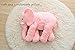 KidsTime Children's Elephant Shape Soft Plush Stuff Dolls Soft Plush Toys (Gray)