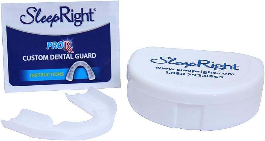 SleepRight ProRx Custom Fit Dental Guard - Helps with Teeth Grinding, Clenching and Bruxism - Provides Maximum Protection: Health & Personal Care