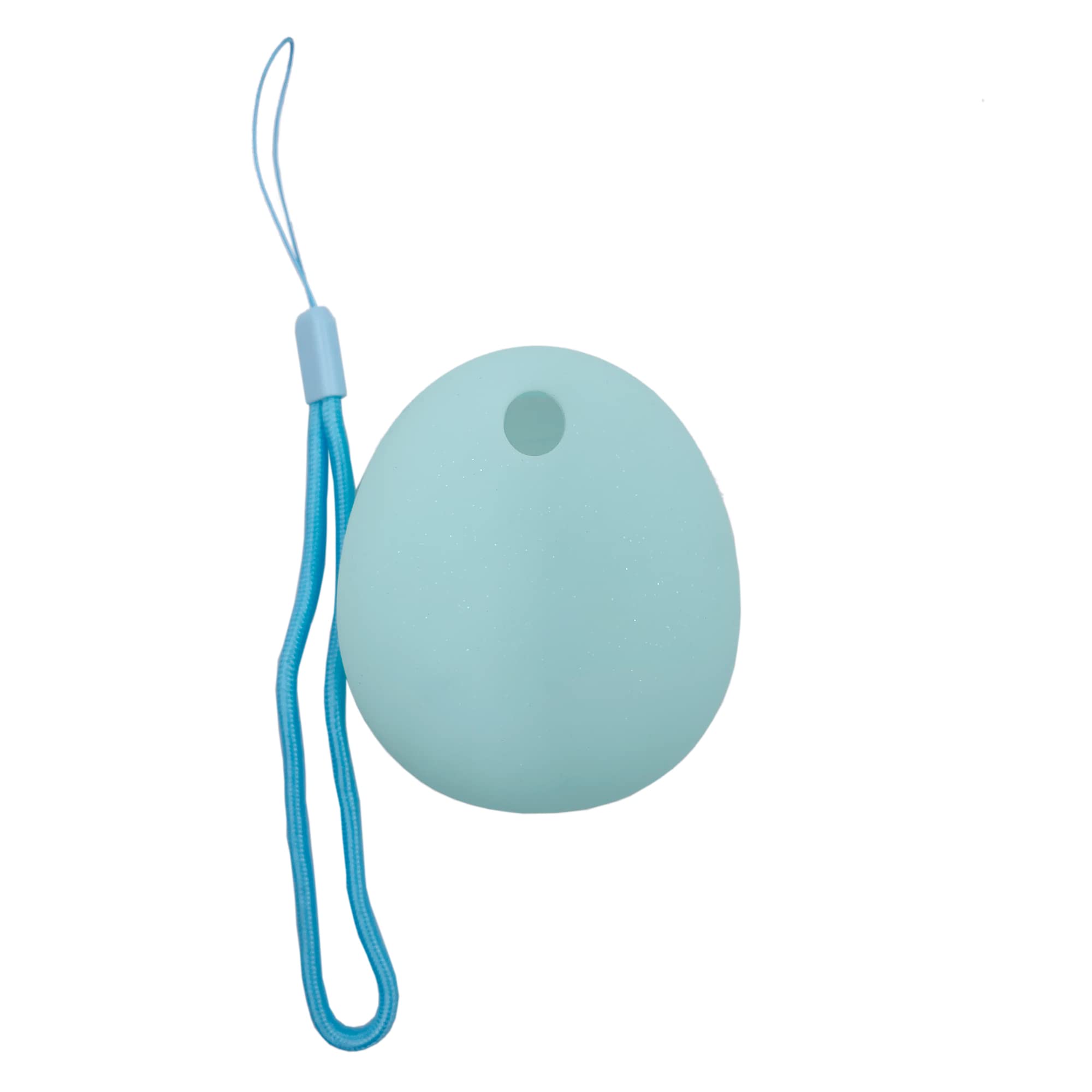 xcivi Silicone Cover and Lanyard for Tamagotchi Pix Virtual Interactive Pet Game Machine, Silicone Shell Compatible with New Tamagotchi PIX (Blue)