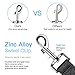 CYTIK Dog Seat Belt, Vehicle Harnesses Car Safety Seatbelt Tether Leash for Dogs Puppy Cats Pets, Adjustable from 17 to 27 inch, Nylon Fabric Material Black [2 Pack]