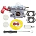 Powtol Carburetor with Screwdriver Tool for ZAMA C1U-P27 MTD 753-06288 MS2550 MS2560 MS9900 TB2040XP Craftsman Troybilt Yard Machine Trimmer Carb