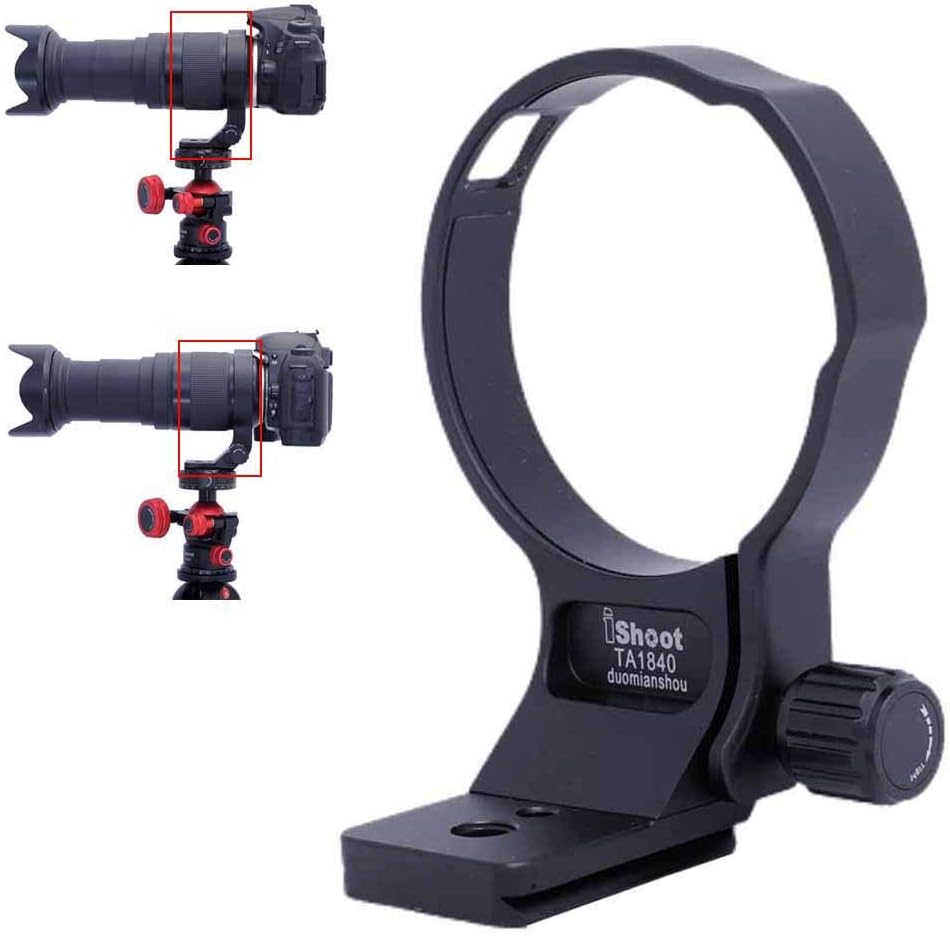 Amazon Com Ishoot 76mm Tripod Mount Ring Lens Collar Compatible With Tamron 18 400mm F 3 5 6 3 Di Ii Vc Hld B028 Lens Support Holder Bracket Bottom Is Arca Swiss Fit Quick Release Plate Aviation Aluminum