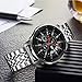 TRUMiRR for Samsung Galaxy Watch 46mm Bands, 22mm Solid Quick Release Watch Band Metal Stainless Steel Butterfly Buckle Strap for Gear S3 Classic Frontier, Gear 2 R380 R381 R382 Smartwatch,Silver