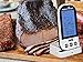 Modern Chef Wireless Digital Thermometer, Perfect for Cooking Meat, BBQ, Oven, Smoker, Grilling, Broiling, Ribs, Steak, Chicken, Beef with Timer, Batteries and 2 Probes in Silver