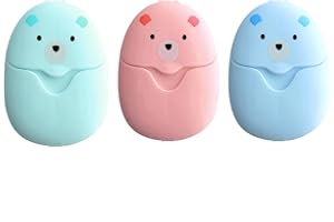 SenseYo 6 Boxes (300 Sheets) Mini Disposable Portable Travel Paper Hand Soap Sheets for Outdoor, Camping Hiking